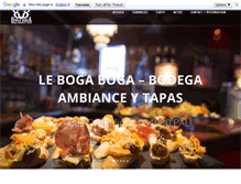 Tablet Screenshot of lebogaboga.fr